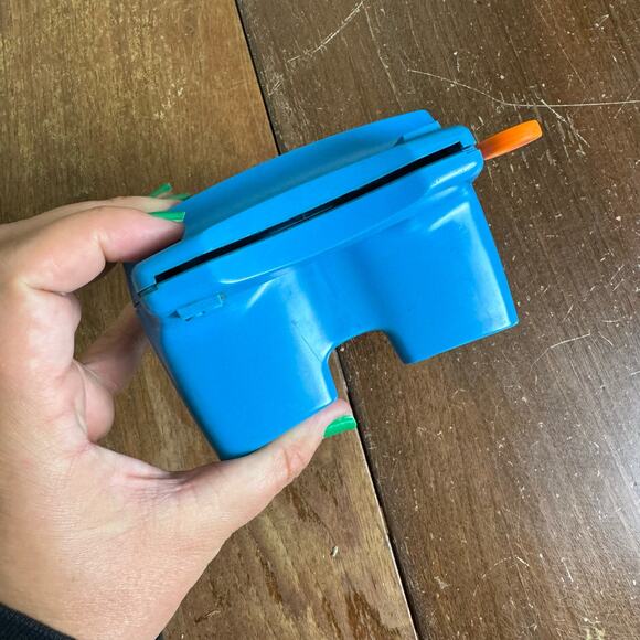 1980s Blue Viewmaster 3D View-Master Viewer Toy Orange Lever - Picture 5 of 5